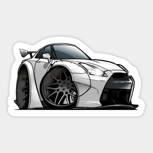 Nissan R35 GTR Sticker